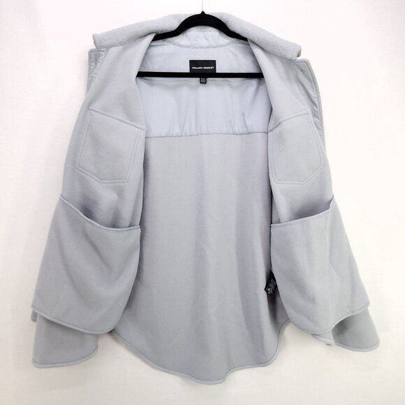 Hilary Radley Women's Button Up Shirt Jacket Blue Shacket Size Large - Picture 3 of 13